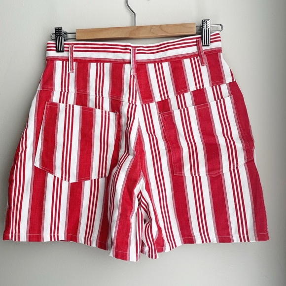 VINTAGE Razz Candy Stripe Canada Shorts - Picture 1 of 5